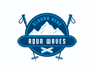 Mountain Ski Sports logo design