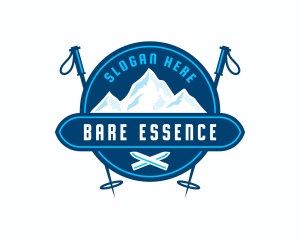 Mountain Ski Sports logo design