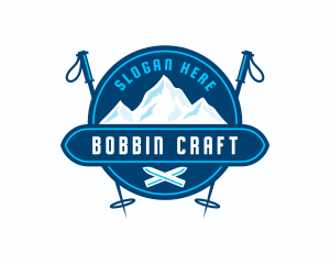 Mountain Ski Sports logo design