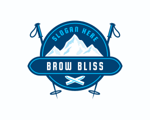 Mountain Ski Sports logo design