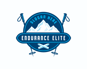 Mountain Ski Sports logo design