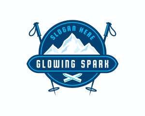 Mountain Ski Sports logo design