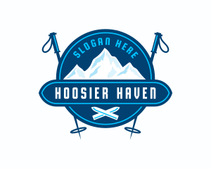 Mountain Ski Sports logo design