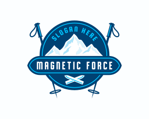 Mountain Ski Sports logo design