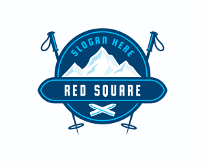 Mountain Ski Sports logo design