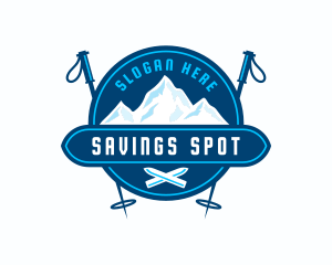 Mountain Ski Sports logo design