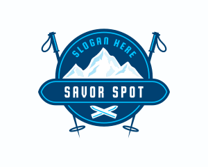 Mountain Ski Sports logo design