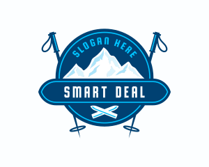 Mountain Ski Sports logo design