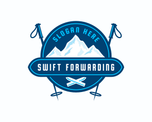 Mountain Ski Sports logo design