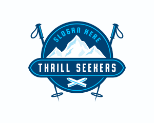 Mountain Ski Sports logo design