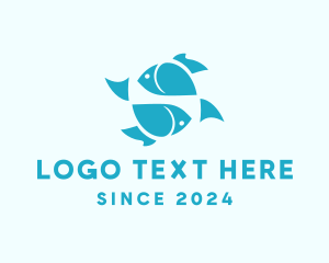 Animal - Seafood Marine Fish logo design