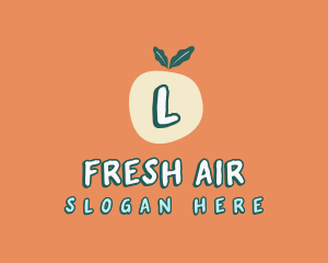 Cute Fresh Fruit logo design