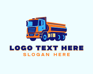 Mover - Fuel Mover Truck logo design