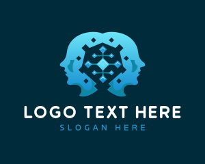 Technology - Technology Head Data logo design