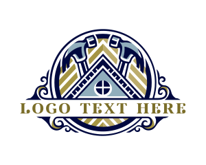 House Hammer Workshop Carpentry logo design