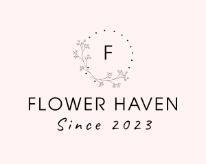 Flower Garden Decoration logo design