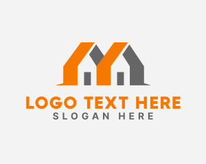 Real Estate Agent - Residential House Property logo design