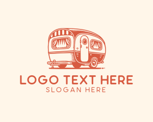 Trailer - Caravan Trailer Adventure logo design