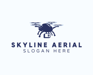 Aerial Drone Camera  logo design
