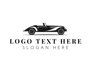 Mechanic - Retro Car Automotive logo design