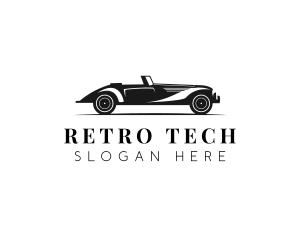 Retro Car Automotive logo design