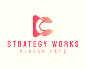 Consultancy - Startup Consulting  Letter C logo design