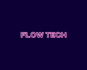 Glitch Tech Business logo design