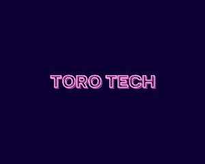 Glitch Tech Business logo design