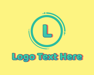 Funky - Cool Funky Gradient Letter logo design