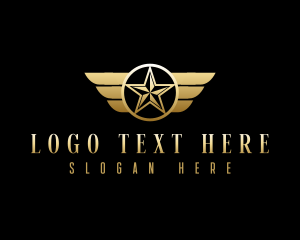 Aviation - Star Wings Aviation logo design