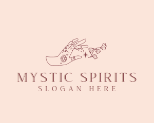 Spiritual Floral Apothecary logo design