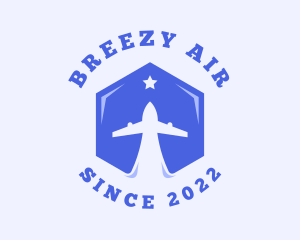 Air Travel Plane Booking logo design