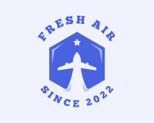 Air Travel Plane Booking logo design