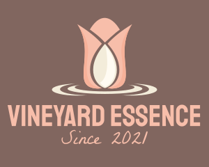 Rose Scented Oil  logo design