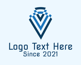 Architectural Firm - Letter V Construction logo design