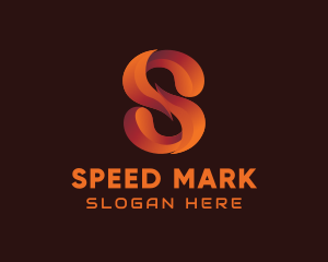 Modern Gradient Letter S logo design