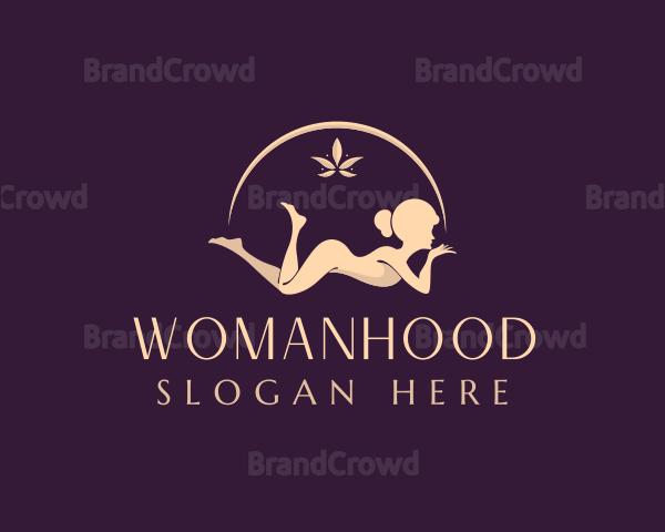 Female Body Beauty Logo