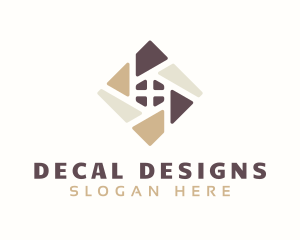 Tiling Interior Design logo design