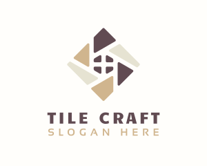 Tiling Interior Design logo design