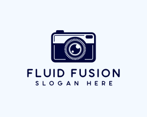 Camera Imaging Lens logo design