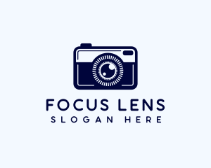 Camera Imaging Lens logo design