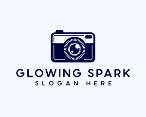 Camera Imaging Lens logo design