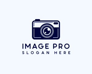 Camera Imaging Lens logo design