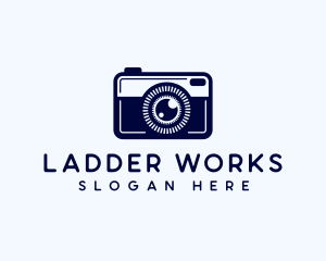 Camera Imaging Lens logo design