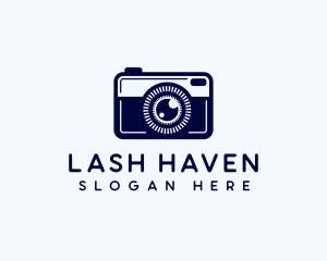 Camera Imaging Lens logo design