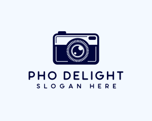 Camera Imaging Lens logo design