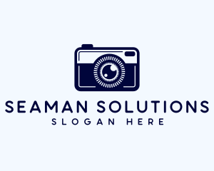 Camera Imaging Lens logo design