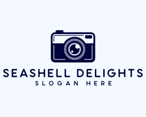 Camera Imaging Lens logo design