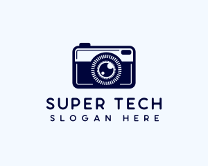 Camera Imaging Lens logo design