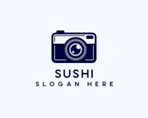 Camera Imaging Lens logo design